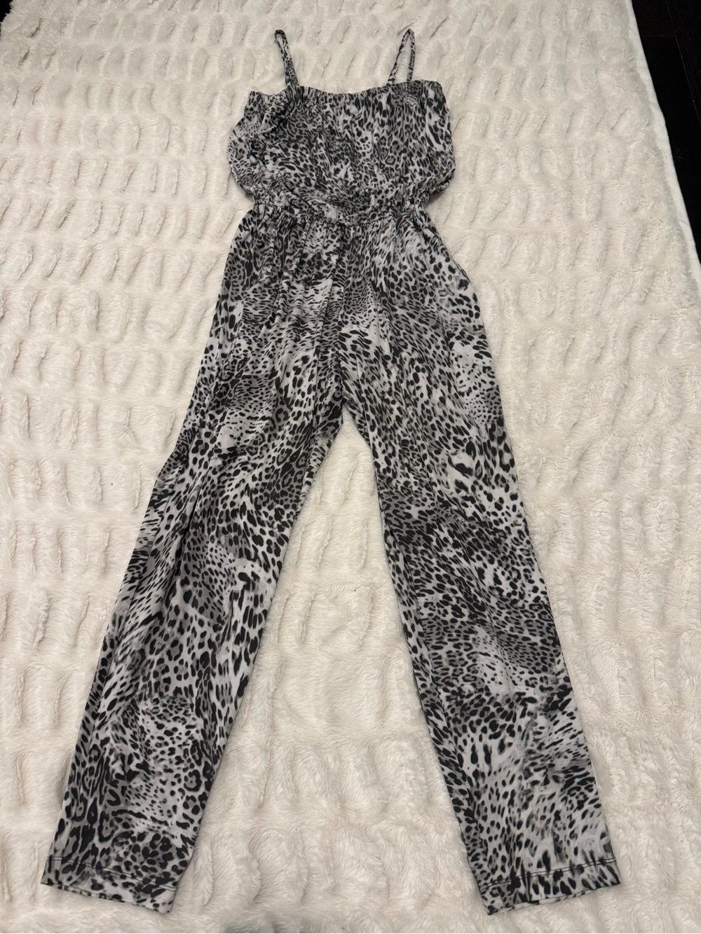 Jennifer Lopez Leopard Print Jumpsuit